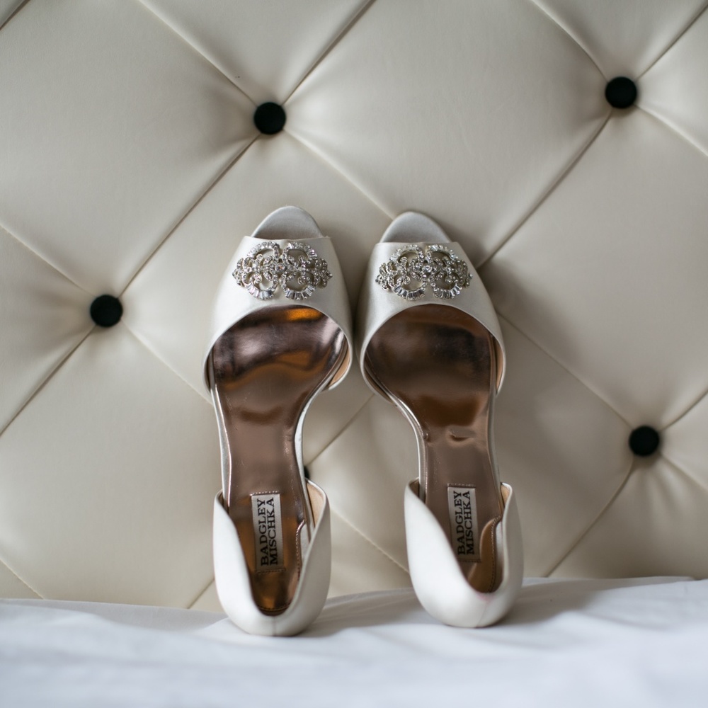 Badgley Mischka Salsa Pump- Bridal Shoe